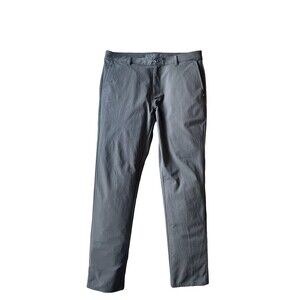 Vuori Men's 34 Dark Oregano Cascade Tech Pants Performance Slim Stretch V427